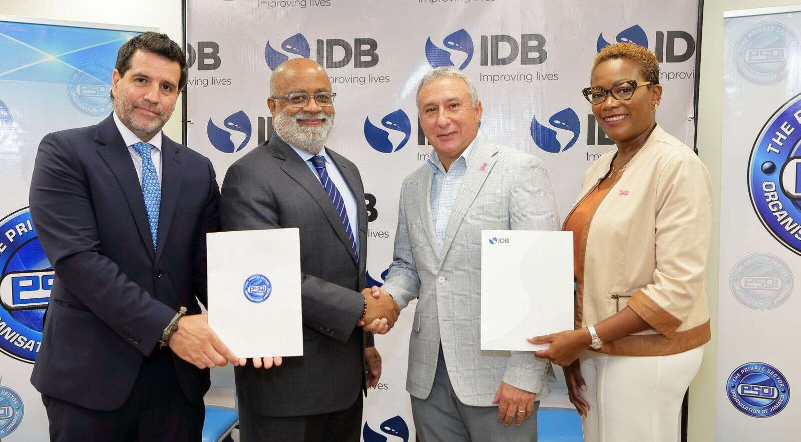 PSOJ, IDB join forces to empower Jamaican businesses